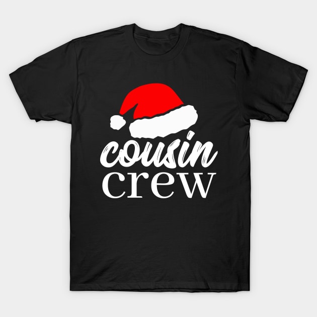 Christmas Cousin Crew, matching cousin Santa shirts for the cousin squad T-Shirt by FreckledBliss